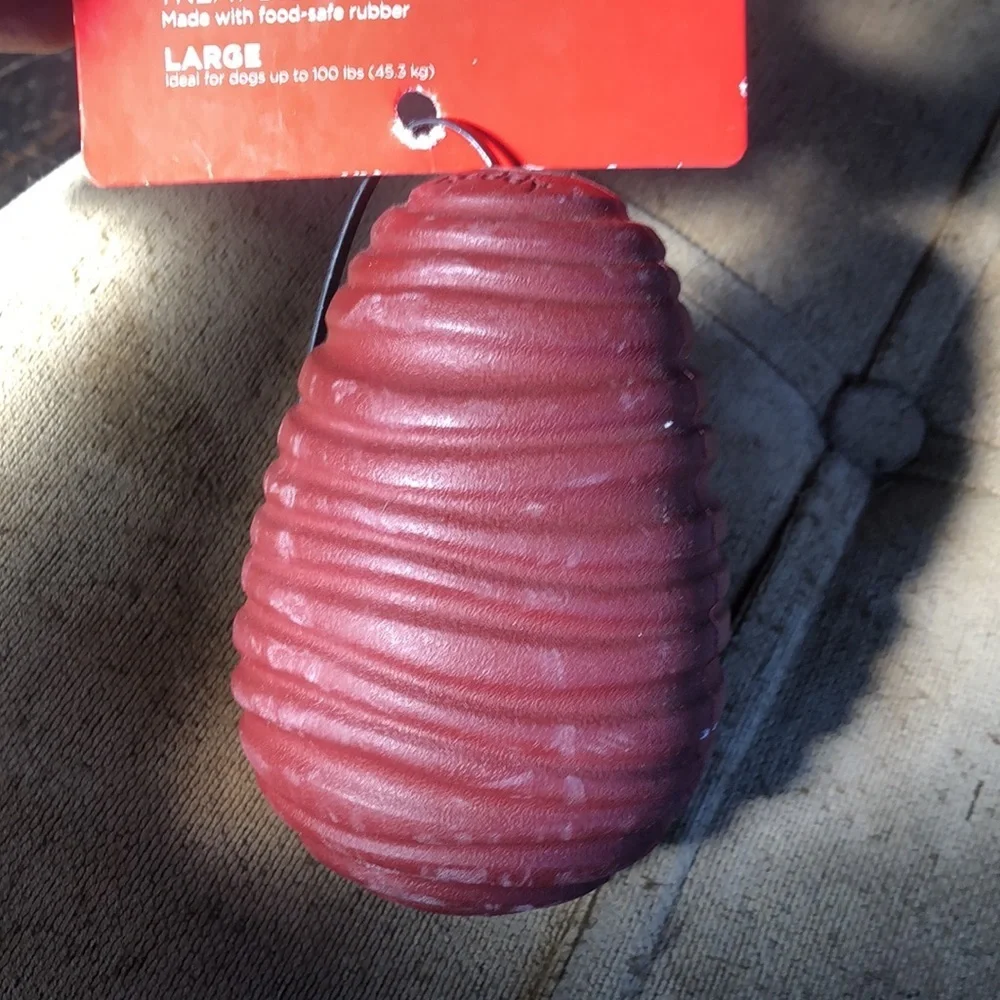 NWT Reddy cone treat dispenser dog toy L